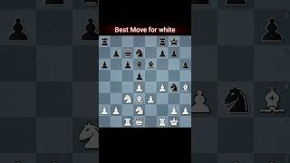Brilliant move for white 🔥 #chess #trending