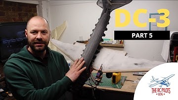 RC Douglas DC-3 scratch build RC Plane - Part 5