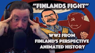 Vet Reacts*Finland's Fight* WW2 From Finland's Perspective Animated History--The Armchair Historian