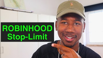 HOE STEL JE EEN STOPLIMIET IN OP ROBINHOOD