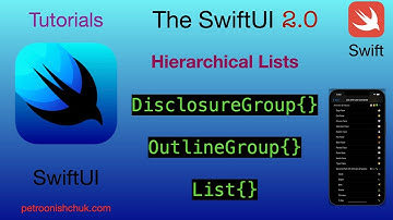 Hierarchical lists with OutlineGroup, DisclosureGroup & List Swift