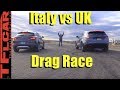 2018 Ranger Rover Velar vs Alfa Romeo Stelvio Drag Race!