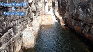 Hike to The Couros Waterfalls & Couros Canyon at Chapada dos Veadeiros, Goias, Brasil.