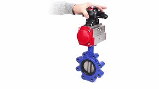 Butterfly Valve WBV1631E | Double Action PA-DA, BKV APL-210N