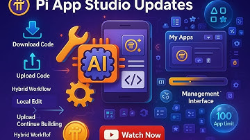 Pi App Studio MASSIVE Update🔥! Code Upload, 100 Apps, New UI & More 🚀 | Full Breakdown 🎥