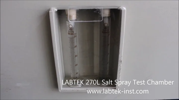 Salt Spray Test Chamber, Corrosion Test, ASTM B117, Fog spray cabinet 270L