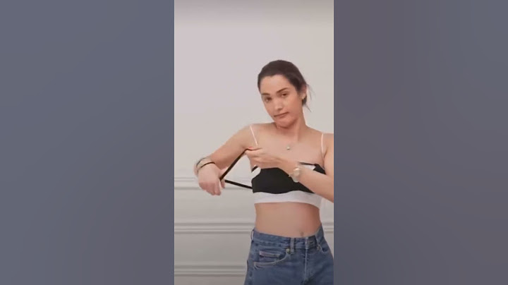 Don’t have strapless bra don’t worry try this hack 😍
