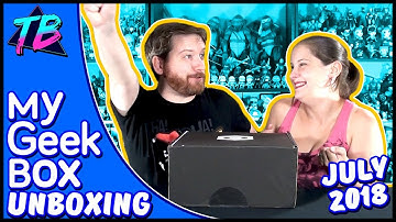 My Geek Box Unboxing (July 2018) ft. Funko, Marvel, Rick & Morty, & Star Wars!