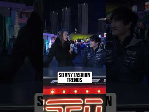 Fashion trends that are in and out with F1 drivers 👀