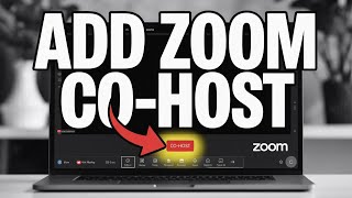 How to Add a Co-Host on Zoom – Meeting Controls Explained