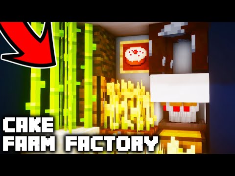 3X3 Cake Factory | Minecraft Farm Tutorial
