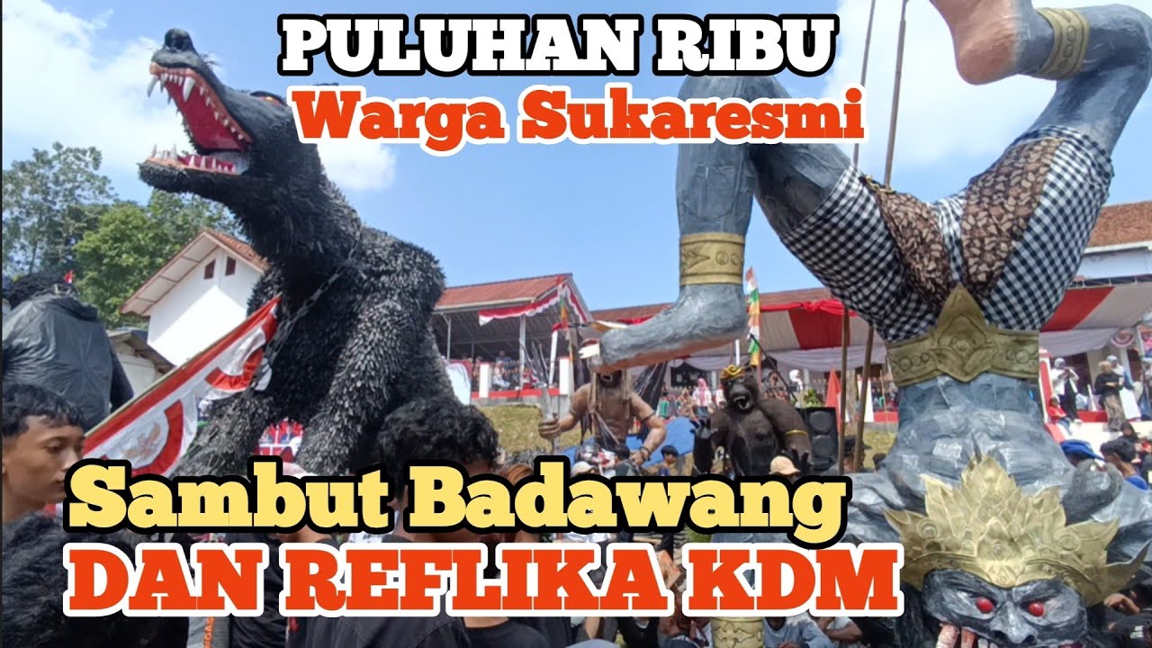 Kang Dedi Mulyadi (KDM) | |kut Karnaval  Di Sukaresmi Cianjur