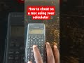 Tips to Use Your Calculator for Tests 📱