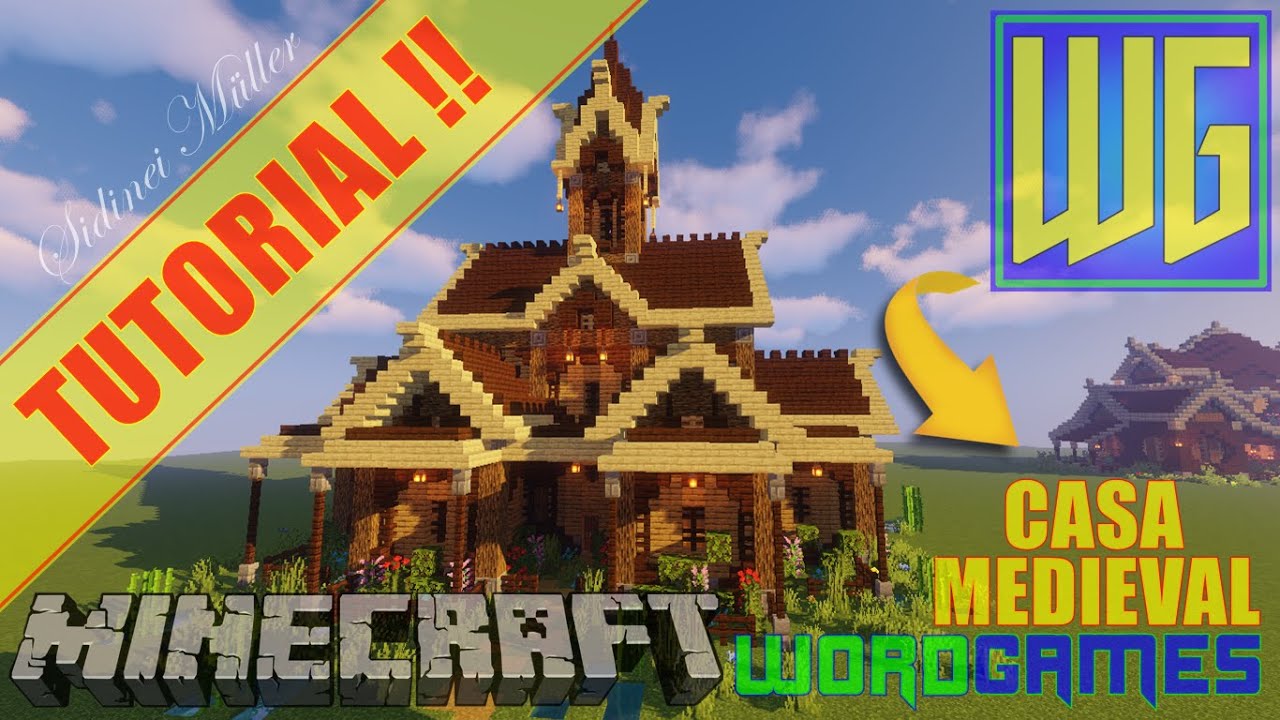 Minecraft: Construindo uma Casa Medieval 2 