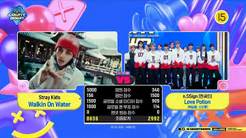 250109 Stray Kids "Walking On Water" 3rd Win 🏆 on Mnet M Countdown