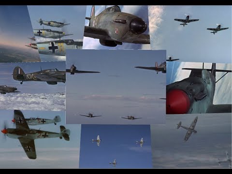 空中戦名シーンその２（Battle of Britain）～ メッサーシュミット VS スピットファイヤ ～