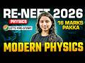 ⚛️ Modern Physics 🔥 | 16 Marks Pakka 💯 | RE-NEET 2026 🚀 | By Gayathri Ma'am