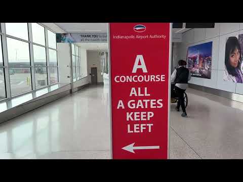 Video: Indianapolis International Airport Guide