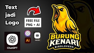 FREE! How to Make Cool Logos from Text   PNG & AI Files