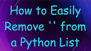 How to Easily Remove 