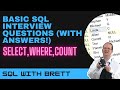 Basic SQL Interview Questions (with Answers + Exam/Test Tips)