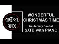 Wonderful Christmas Time - SATB with PIANO | Arr J Birchall