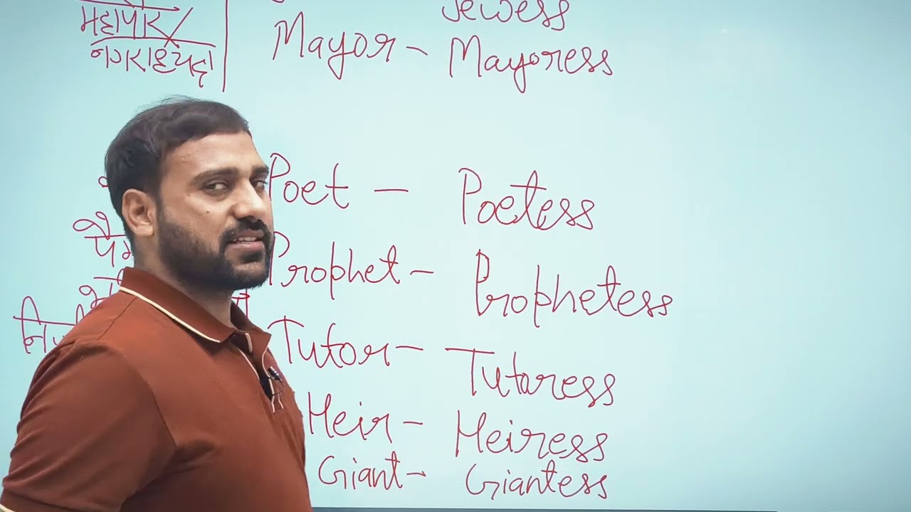 Gender Conversion (Concept+basic ) | masculine to feminine|