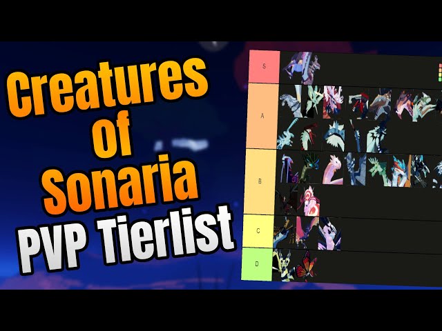 Creatures of sonaria pvp tier list UPDATED! - Creatures of sonaria