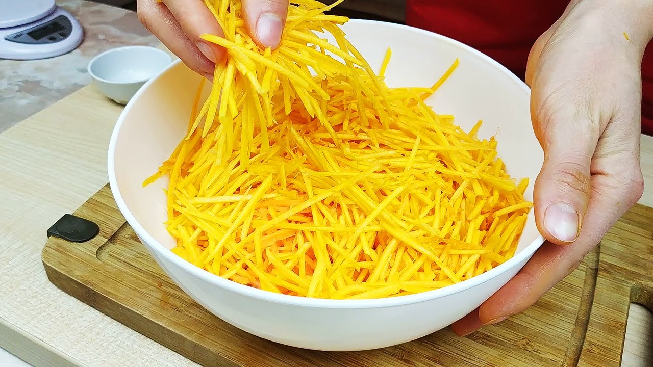 НОВЫЙ салат ИЗ ТЫКВЫ за 5 минут! Такого Вы точно еще не готовили! Вкуснятина!