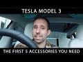 Tesla Model 3 - The First 5 Accessories You Need To Buy