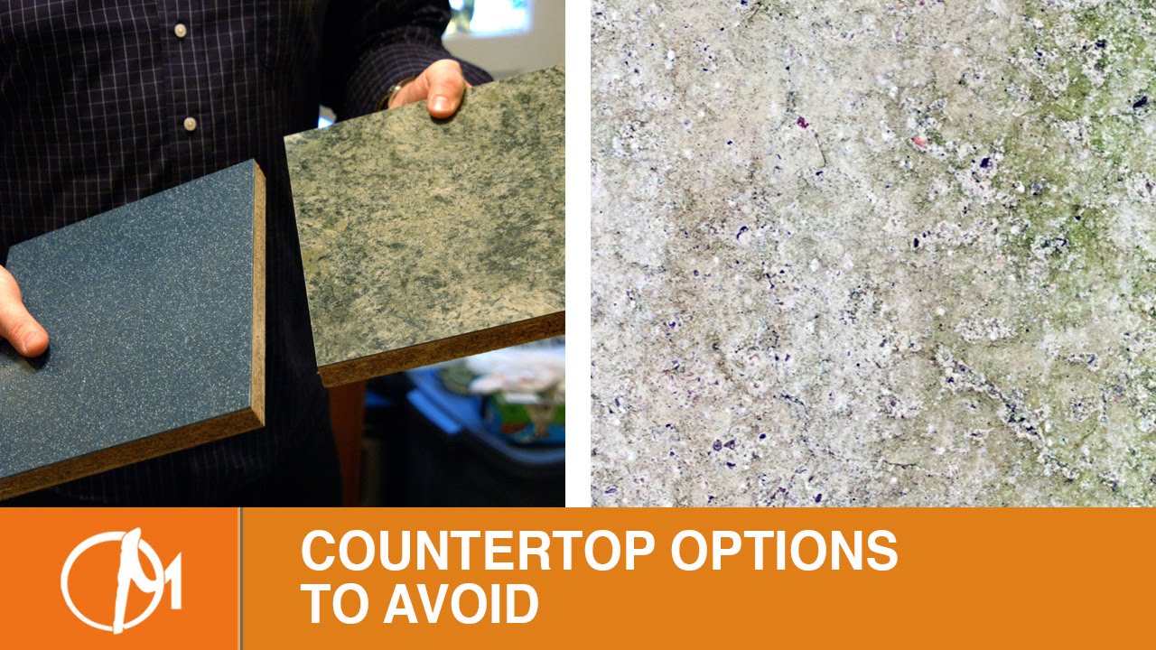 Countertop Options To Avoid Youtube