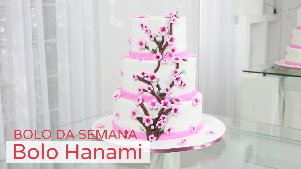 Bolo Hanami - Bolo da Semana