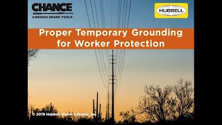 Grounding Video – Chance® (Temporary Protective Grounding)