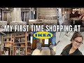 Shop with me /  Ikea shopping for the first time!  /   Home decor shopping! Home inspiration image