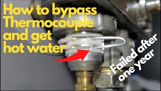 Richmond Water heater broke after only one year. Water heater pilot won't  stay lit. - YouTube