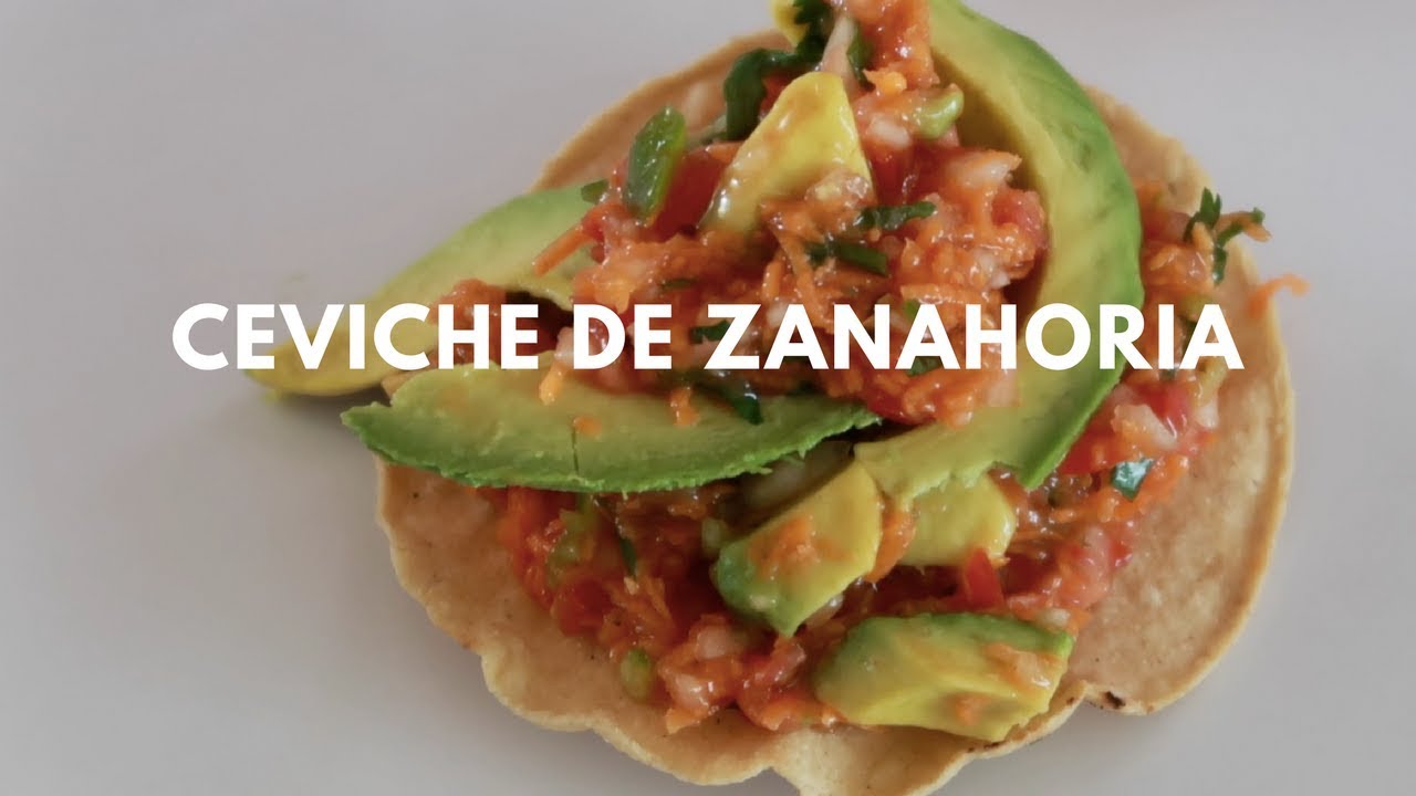 Ceviche de Zanahoria - ¡Para chuparse los dedos!