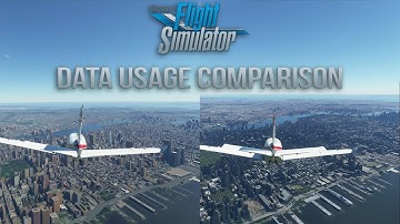 Data Usage - Microsoft Flight Simulator