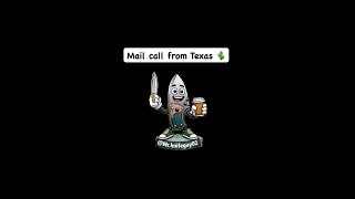 Mail call from texas! @howardbentley8689 Thank so much man i am seriously blown away! 