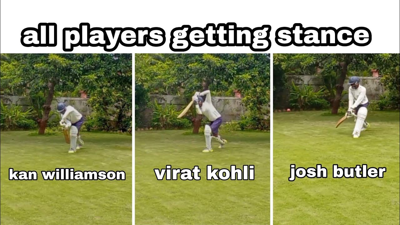 all players batting stance copy || virat kohli, kan Williamson, Steve Smith, Sachin Tendulkar