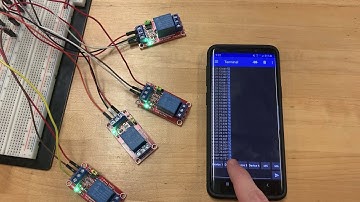 8051 Micro-controller bluetooth Automation System Run Through