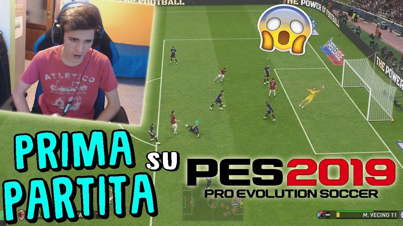 LA MIA PRIMA PARTITA SU PES 2019!! + Impressioni - YouTube
