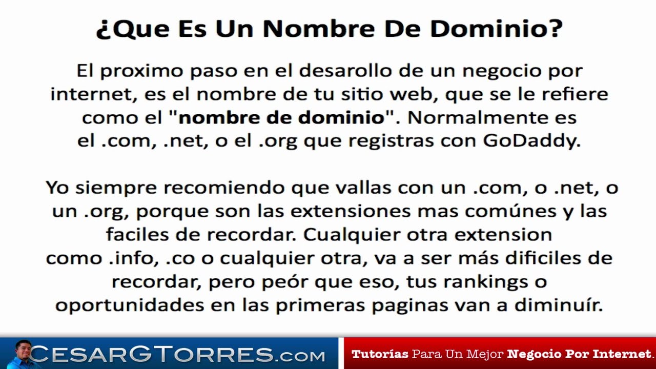 Como Iniciar Un Negocio Por Internet Tutorial en Español - YouTube