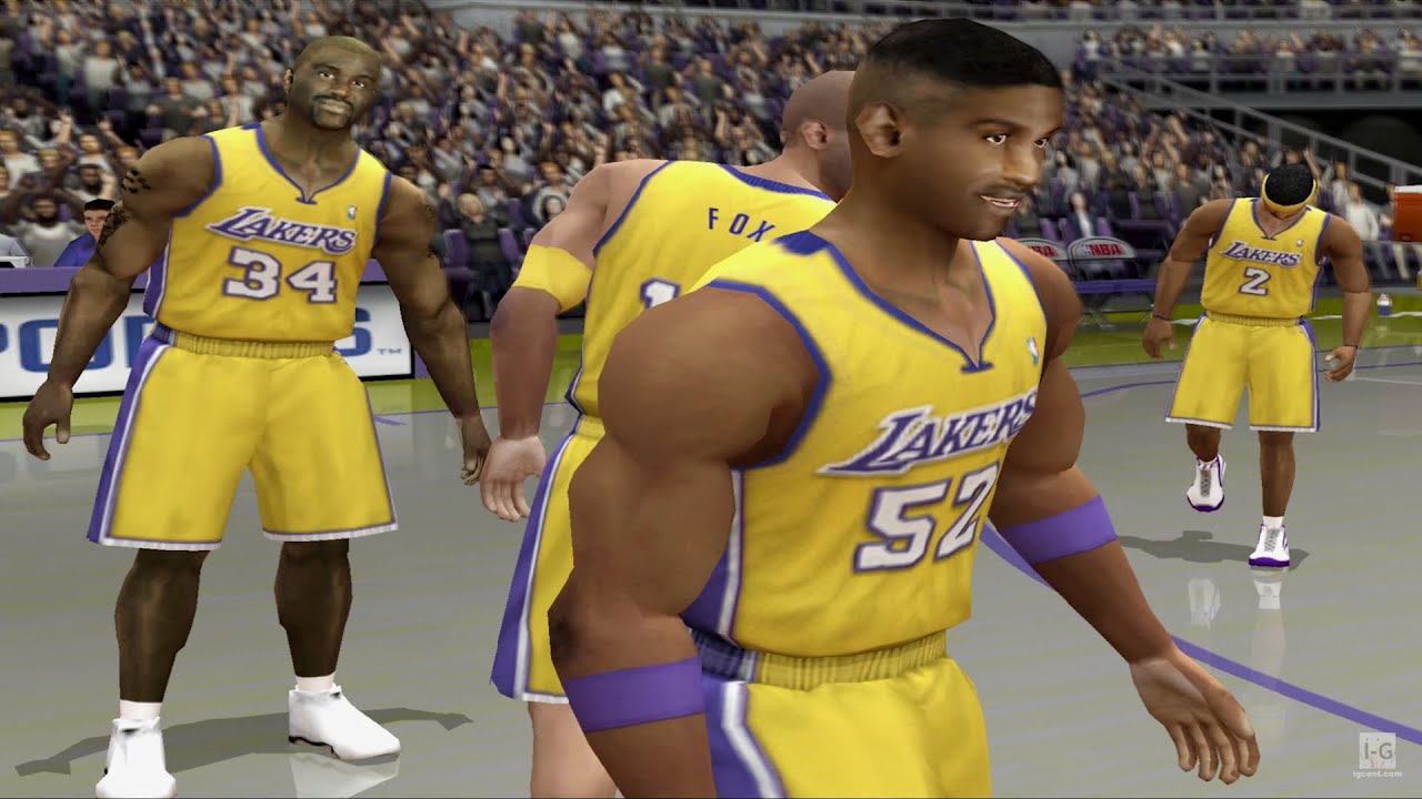 NBA Live 2003 - LA Lakers vs Boston Celtics (4K60fps)