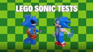 Lego Sonic Stop Motion Tests.