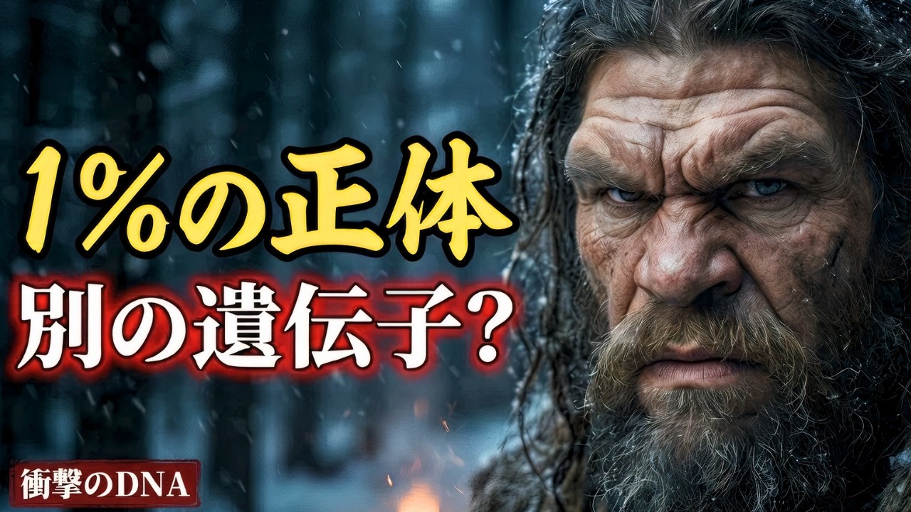 【2025年衝撃の発見】日本人の血に「未知の古代人類」が混ざっていた!縄文人を支えた「1%のデニソワ遺伝子」と超感覚の謎。