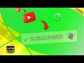 Free Download: Subscribe Button #2 + Notification Bell (+ SFX) 🔔 [Green Screen/Alpha Channel] HD
