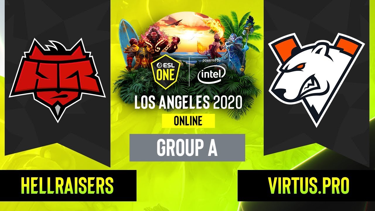 Dota2 Virtus pro Vs Hellraisers Game 3 Group A EU CIS ESL 