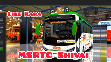 How To Download MSRTC Shivai Electric Bus In Bussd | शिवाई ई बस मोड for Bus Simulator Indonesia