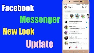 Facebook Messenger New Look Update screenshot 1
