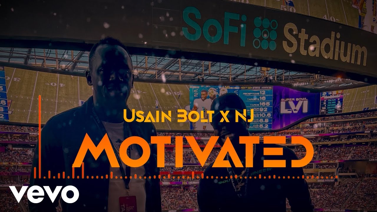 Usain Bolt, NJ - Motivated (Lyric Video) Usain Bolt, NJ - Motivated (Lyric Video)
